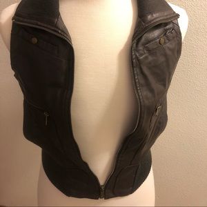 Rue 21: Brown Leather Vest